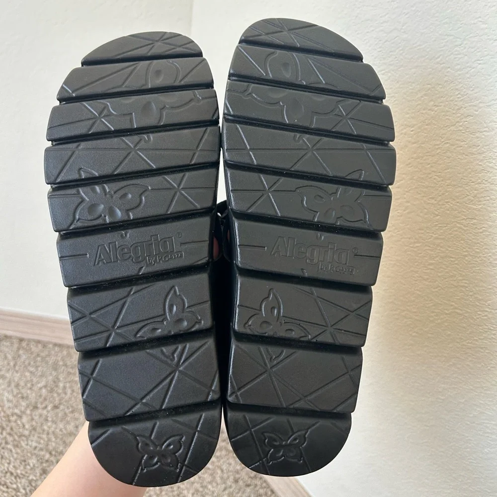 Alegria Henlee Black Sandal Sport Women's Size 40 Beach Outdoor 9.5-10 Straps